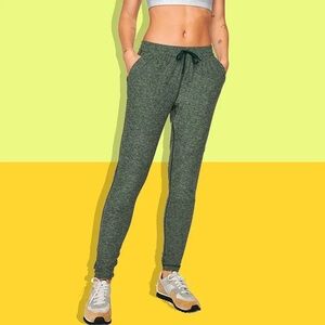 Outdoor Voices Green Cloudknit Sweatpants